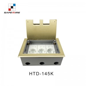 Safwire HTD-145K/KP Carpet box TUV CE certificated access floor boxes service outlet box EV charging station