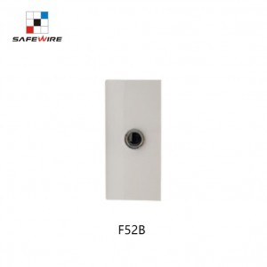 Safewire F52B 3.5 earphone straight blade/Earphone socket/Wall Socket