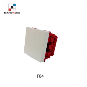 Safewire F84 45*45mm Modules 2 gang/double pole switch/switch modules