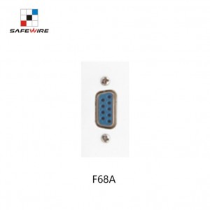 Safewire F68A 9 Pins VGA(Female type)screw/VGA modules Socket