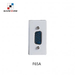 Safewire F65A 15 Pins VGA(male type)screw/VGA modules Socket