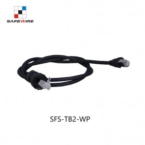 Safewire SFS-TB2-WP LAN Adaptor and 1 M LANGTH LAN 24 AWG cable