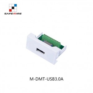 Safewire M-DMT-USB3.0A 45*22.5mm 180 Degree USB3.0 with Terminal Modules