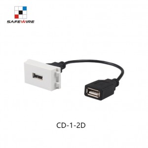 Safewire CD-1-2D 2.1A USB Charger with cable