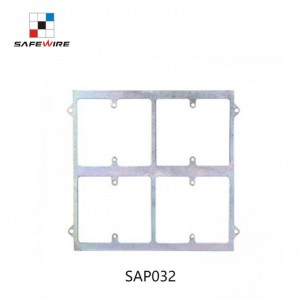 Safewire SAP032 22.5*45mm Single Port 90 Degree Shutter