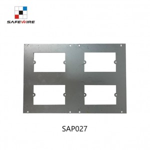 Safewire SAP027 22.5*45mm Single Port 90 Degree Shutter