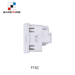 Safewire F15C Electrical outlet Socket Power outlet Socket outlet Data 45mm socket