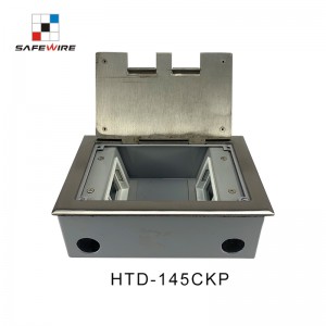 Safewire HTD-145CK/CKP Floor socket outlet access floor boxes carpet box TUV CE certificated EV charging station