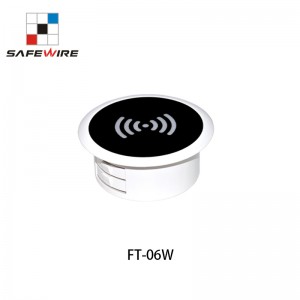 Safewire FT-06W 15W Access Wireless Charger Desktop Socket / Office Socket