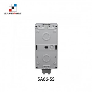 Safwire SA66-SS IEC60884 Standard IP66 Outdoor Waterproof Socket Wall Switch Socket Enclosure Box