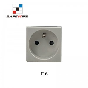 Safewire F16 45*45mm 90 French Socket 90 French Module