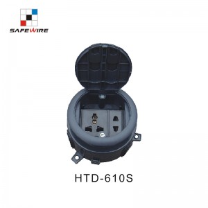 Safewire HTD-610S TUV CE certificated access floor boxes cavity floor boxes EV charging station