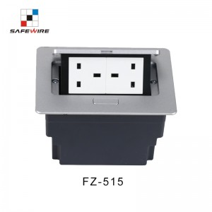 Safewire FZ-515S Electrical Socket Output Electrical Outlet Pop up, 2 Socket, Optional Color