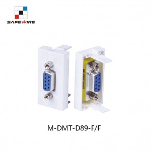 Safewire M-DMT-DB9-FF 45*22.5mm M/F or F/F 9p Plug Type VGA Modules