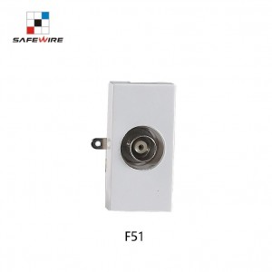 Safewire F51 22.5*45mm BNC socket Modules/Modules/power socket