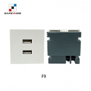 Safewire F9 2.1A Dual port USB Charger