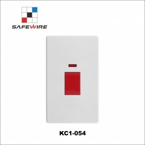 Safewire KC1-054 45A rea switch with neon 45A