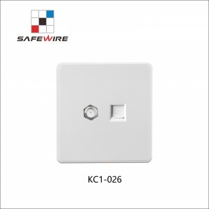 Safewire KC1-026 Satellite and TEL socket