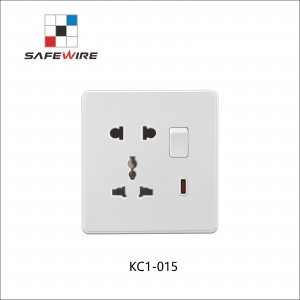 Safewire KC1-015 Switched socket with neon 13A