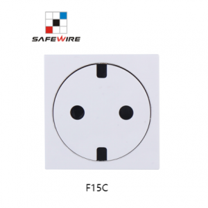 Safewire F15C Electrical outlet Socket Power outlet Socket outlet Data 45mm socket