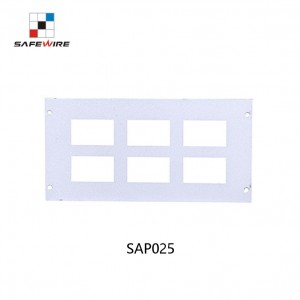 Safewire SAP025 22.5*45mm Single Port 90 Degree Shutter