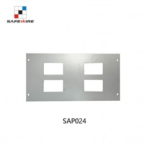 Safewire SAP024 22.5*45mm Single Port 90 Degree Shutter