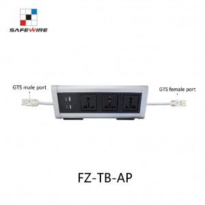 Safewire FZ-TB-A  Clamped desktop cabinet  PDU socket