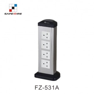 Safewire FZ-531A Stainless floorbox Power box underfloor bottom boxes EV charging station