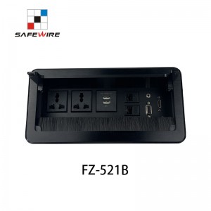 Safewire FZ-521B electrical socket file-up desktop socket power management