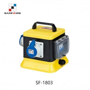 Safewire SF-1803 Industrial Multi Plug Sockets Combined Box Power Distribution Box