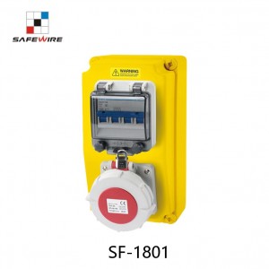 Safewire SF-1081 IP67 Portable Combined Socket Distribution Box Electrical Panels