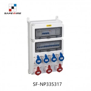 Safewire SF-NP335317 IP67 Distribution Box /New Type Socket Enclosure