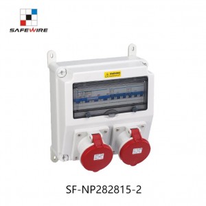 Safewire SF-NP282815-2 Outdoor Electrical Socket Distribution Box