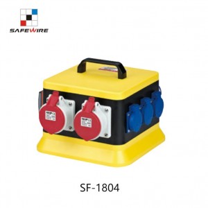 Safewire SF-1804 Industrial Multi Plug Sockets Combined Box Power Distribution Box