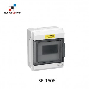 Safewire SF-1506 Circuit Breaker Plastic Waterproof IP67 Electrical Distribution Box