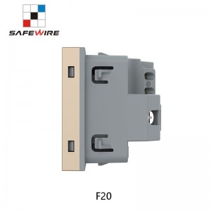 Safewire F20 Electrical outlet Socket Modules