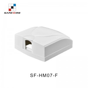 Safewire SF-HM07-F IP55 waterproof box PP+sillicone seal brown