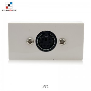 Safewire F71 22.5*45mm Metal Shell 8 Hole Sterminal Connector Sterminal Sockets