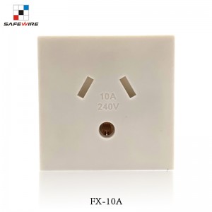 Safewire F3C 10A Round Hole Australia Socket Outlet / Electrical Socket / Power Management