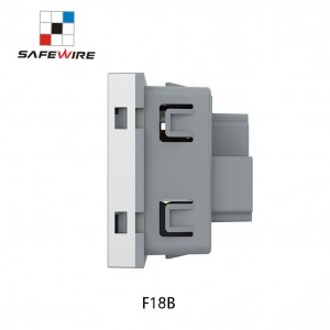 Safewire F18B 45*45mm Euro American Adaptor Euro American Jack