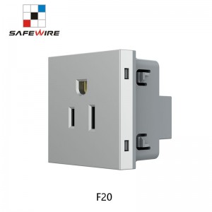 Safewire F20 Electrical outlet Socket Modules