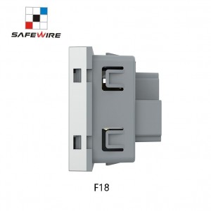 Safewire F18 45*45mm Euro American Adaptor Euro American Jack