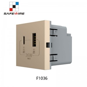 Safewire F1036 36w usb type A+type C