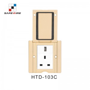 Safewire HTD-103C/103W Cable managment Junction Box carpet box EV charging station