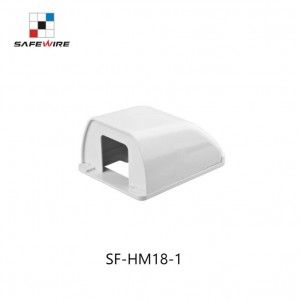 Safewire SF-HM18-1 IP55 waterproof box PP+sillicone seal brown