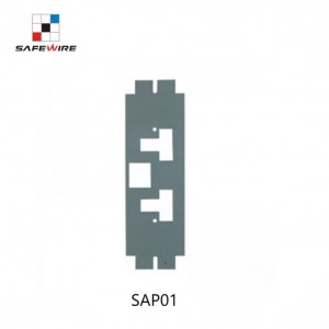 Safewire SAP01 22.5*45mm Single Port 90 Degree Shutter