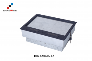 Safewire HTD-626B AS/-CK TUV CE certificated access floor boxes cavity floor boxes EV charging station