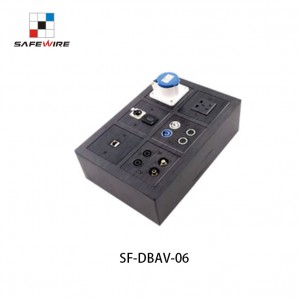 Safewire SF-DBAV-06 Audio Video distribution box and socket and network