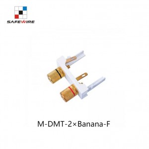 Safewire M-DMT-2×Banana-F 45*22.5mm Dual Banana Modules