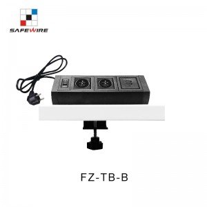 Safewie FZ-TB-B Raised screed concrete carpet desktop boxes desktopsocket hatches desktop box